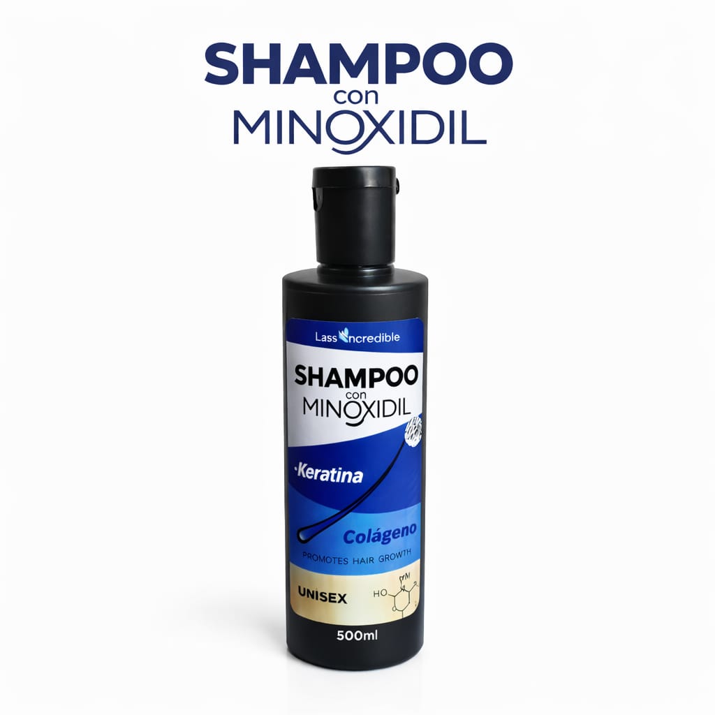 SHAMPOO MINOXIDIL CRECIMIENTO DE CABELLO